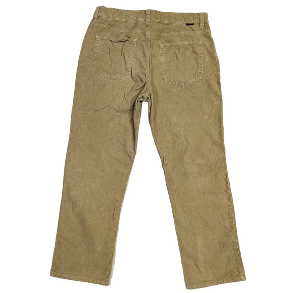 Patagonia Organic Cotton Corduroy Pants Mens Size 35 Beige Straight Leg - Picture 7 of 8